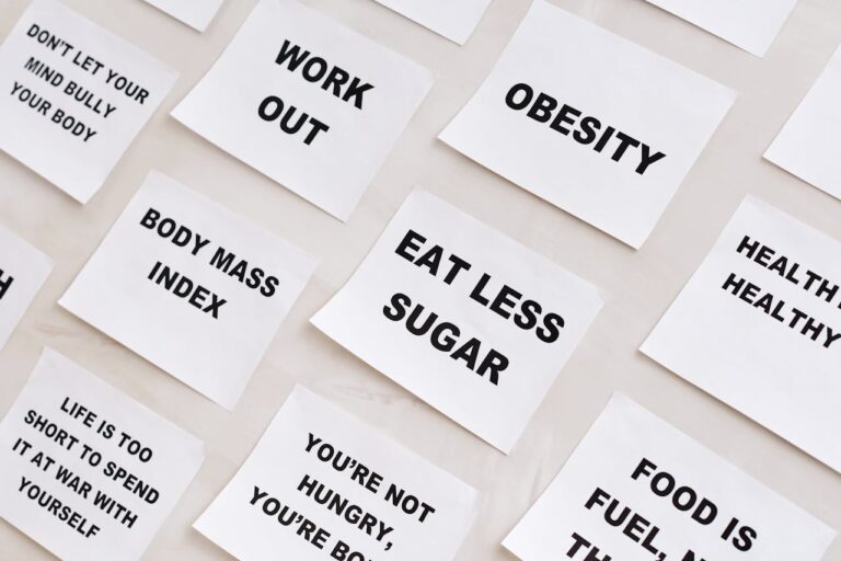 White Papers with Message About Habits