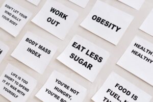 White Papers with Message About Habits