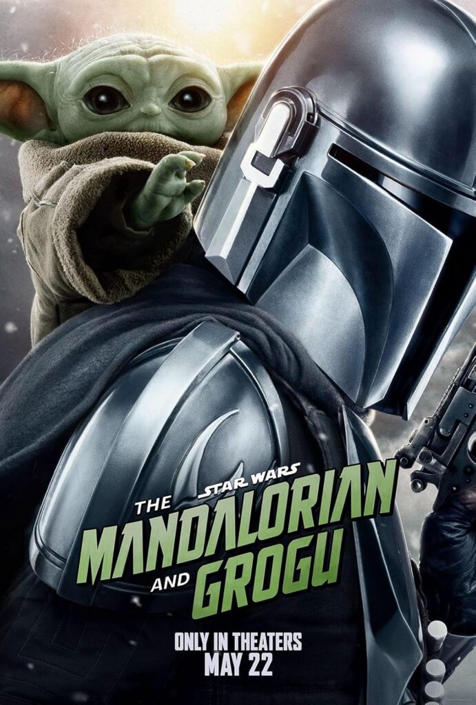 Madalorian and Grogu movie poster 2026