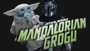 Madalorian and Grogu movie poster 2026